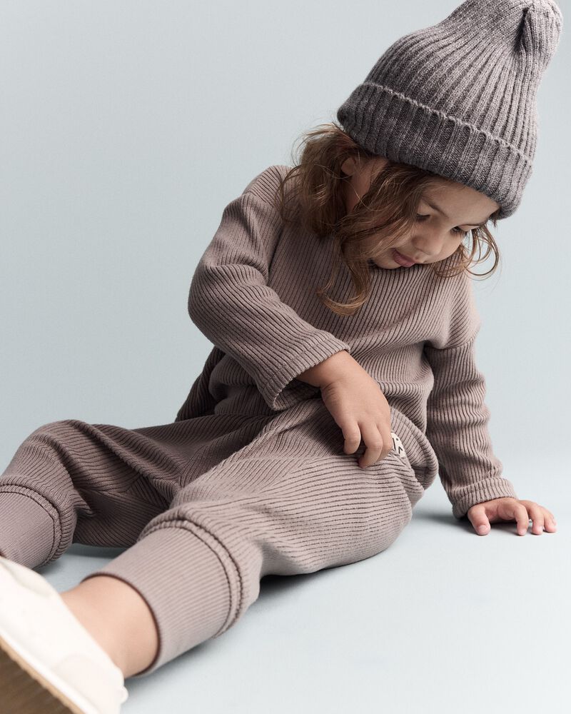 Toddler City Park&trade; Jogger Pant - Brown, image 4 of 7 slides