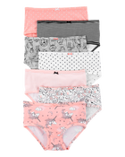 7-Pack Unicorn Print Stretch Cotton Underwear, image 1 of 3 slides