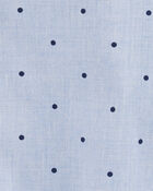Baby Polka-Dot Button-Front Bodysuit, image 2 of 3 slides