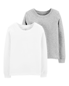 Boys 2-Pack Long-Sleeve Undershirts, image 1 of 3 slides