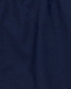 Kid 2-Pack Poplin Stretch Uniform Skorts - Navy, image 4 of 4 slides