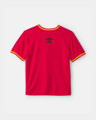 Kids 2-Piece Umbro Spain Soccer Jersey & Short Set - Red/Yellow/Black, image 3 of 10 slides