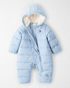 Baby 1-Piece Snowsuit Made with Recycled Materials, image 2 of 4 slides