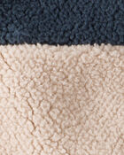 Toddler Boy 3-Piece Sherpa Vest Outfit Set, image 4 of 6 slides