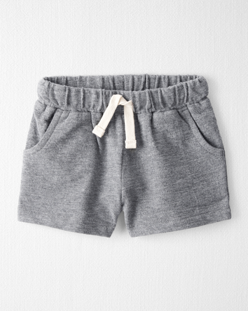 Baby 2-Piece Henley Tee and Shorts Set Made with Organic Cotton, 