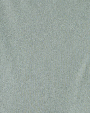 Girls Long-Sleeve Peplum Top - Green, 