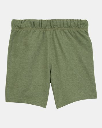 Boys Pull-On French Terry Shorts - Green, 