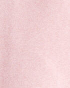 Girls 2-Piece DayDream Fleece Hooded Zip-Up Jacket & Joggers Set - Pink, image 6 of 6 slides