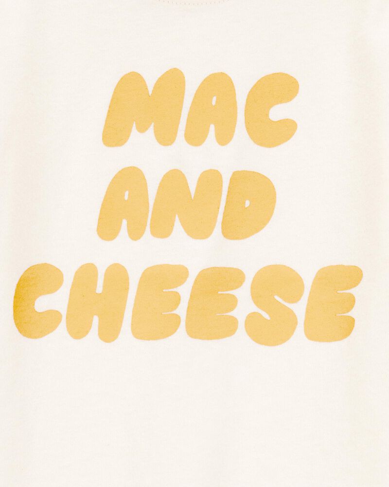 Toddler Boy Mac & Cheese Short-Sleeve Graphic Tee - Ivory, image 2 of 3 slides