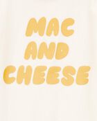 Toddler Boy Mac & Cheese Short-Sleeve Graphic Tee - Ivory, image 2 of 3 slides