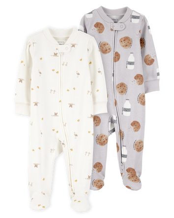 Baby 2-Pack  Cotton 2-Way Zip...