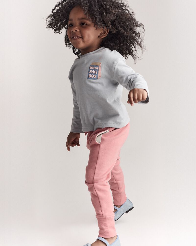 Toddler City Park&trade; Jogger Pant - Pink, image 6 of 7 slides