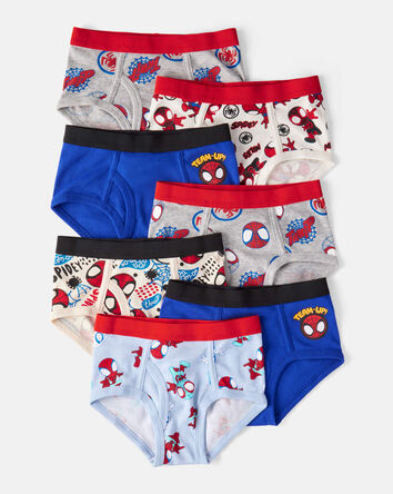 Toddler Boy 7-Pack &copy;Marvel Spider-Man Print Brief Underwear , 
