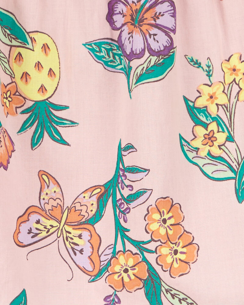 Toddler Floral Lawn Top, image 2 of 3 slides