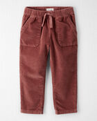 Toddler Organic Cotton Corduroy Drawstring Pants, image 1 of 7 slides