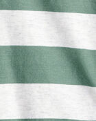 Baby Boy 2-Piece Striped Polo Bodysuit & Pull-On Pant Set, image 3 of 5 slides