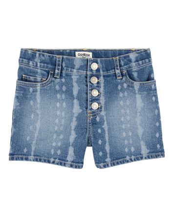 Kid Iconic Denim Short - Blue Ozone Wash, 