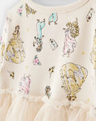 Toddler Disney Princess Long-Sleeve Tutu Dress, image 3 of 4 slides