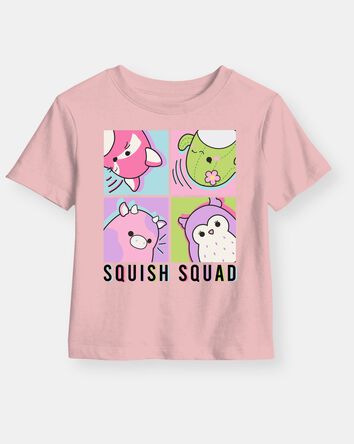 Girls Squishmallow&trade; Short-Sleeve Graphic Tee - Pink, 