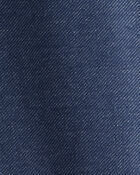 Baby Girl Faux Denim Pants - Navy Blue, image 3 of 4 slides