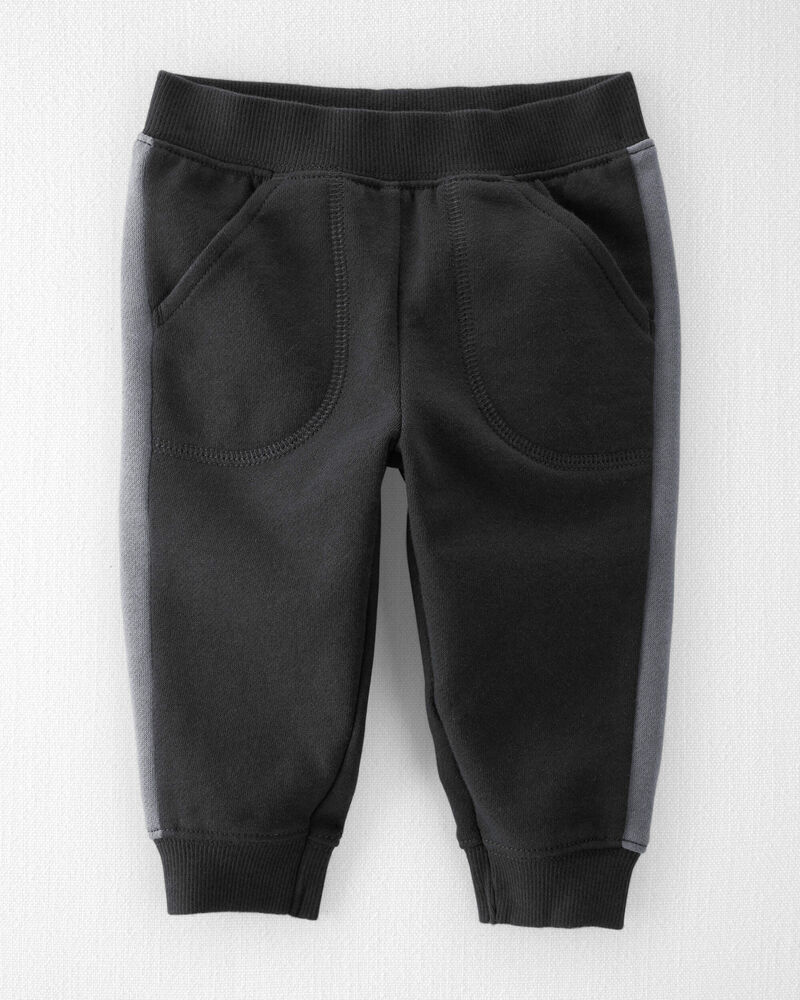 Baby 2-Piece Fleece Set Made with Organic Cotton in Spooky Night Print, image 2 of 6 slides