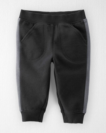 Baby 2-Piece Fleece Set Made with Organic Cotton in Spooky Night Print, 