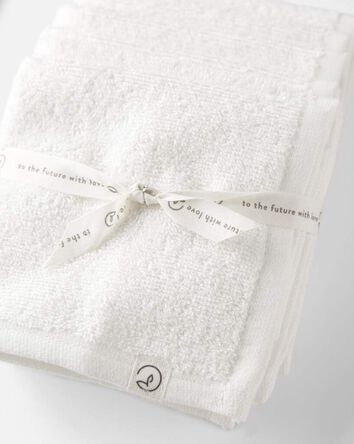 Baby 6-Pack Organic Cotton Washcloths, 