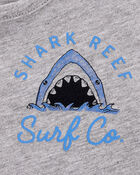 Baby Boy Shark Graphic Tank - Heather, image 2 of 3 slides