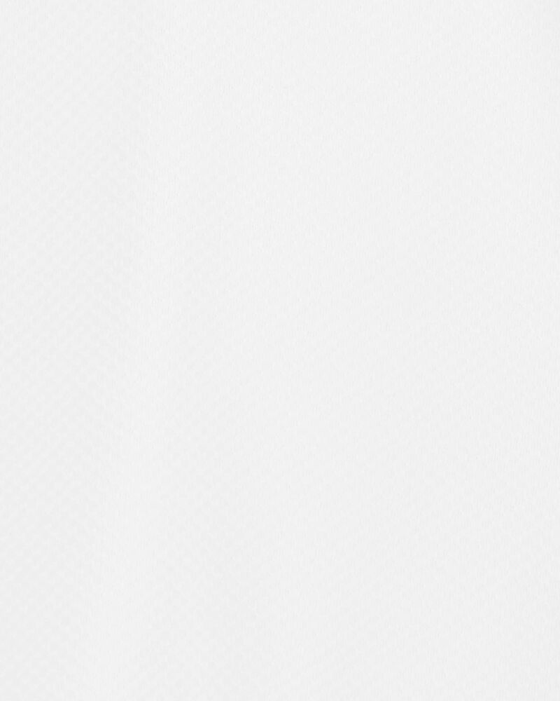 Toddler Active Polo in Moisture Wicking BeCool&trade; Fabric - White, image 2 of 3 slides