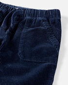 Toddler Organic Cotton Corduroy Drawstring Pants, image 5 of 7 slides