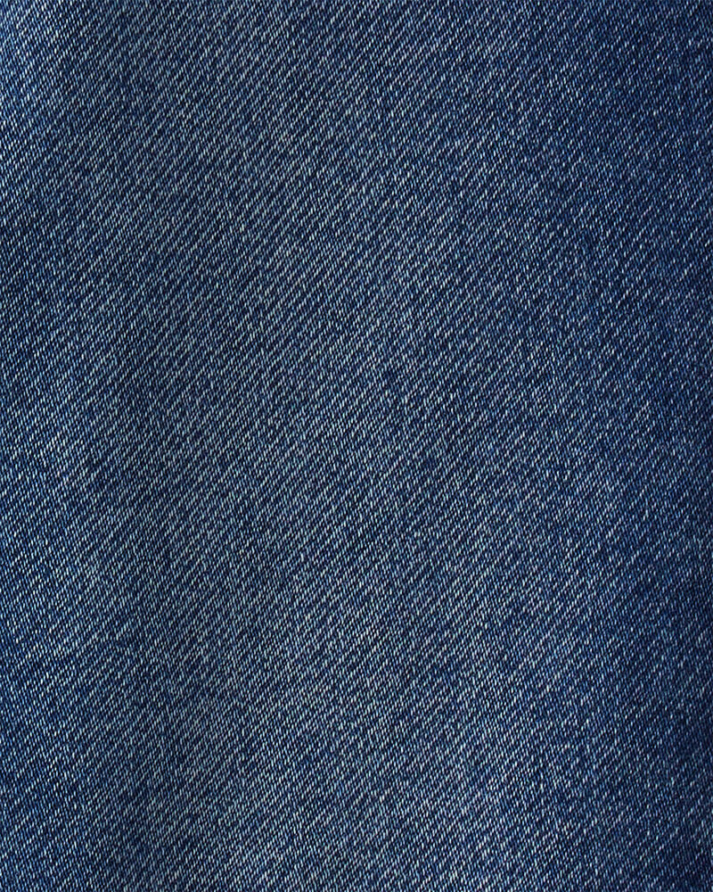 Toddler 2-Piece Acorn Button-Down Shirt & Pull-On Denim Pant Set, image 4 of 5 slides