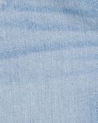 Toddler Eyelet Hem Iconic Denim Short - Daytona Wash, image 5 of 6 slides