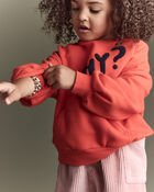 Toddler Girl Otter Pocket Corduroy Jumper - Light Pink, image 6 of 7 slides