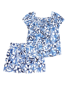 Toddler 2-Piece Floral Fashion Top & Skort Set, image 1 of 8 slides