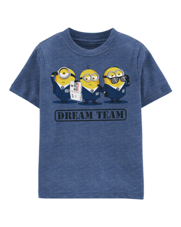 Toddler Minions Short-Sleeve Graphic Tee - Blue, 