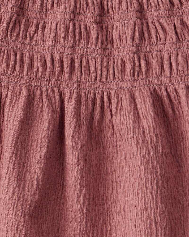 Baby Girl 2-Piece Organic Cotton Crinkled Knit Set, image 3 of 6 slides