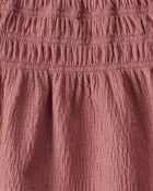 Baby Girl 2-Piece Organic Cotton Crinkled Knit Set, image 3 of 6 slides