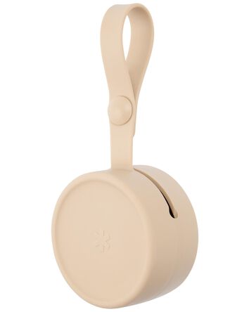 Silicone Pacifier Holder - Oat
, 