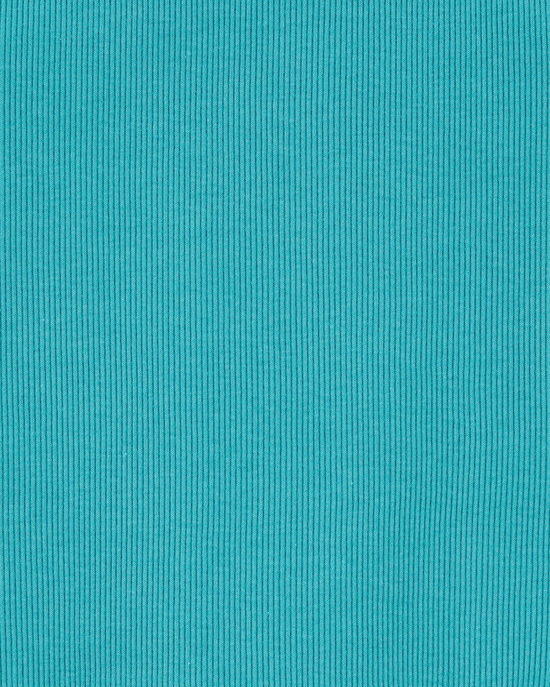 Toddler 2-Piece Ribbed Double Dutch Tank & Active Skort Set - Turquoise, image 2 of 8 slides