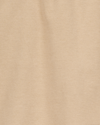 Kid 2-Pack Ponte Knit Uniform Skirts - Khaki, image 4 of 4 slides