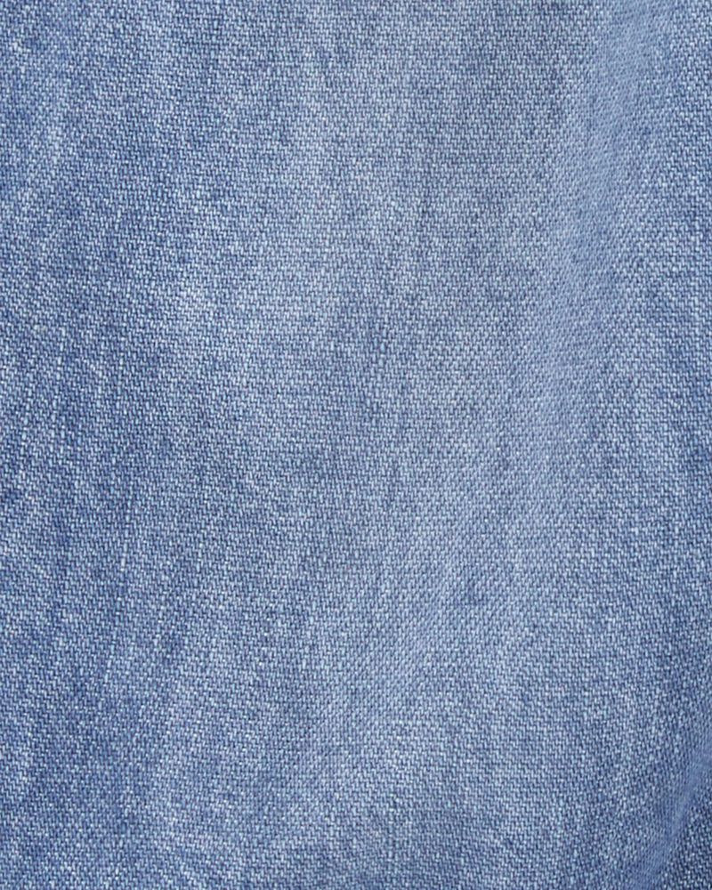 Baby 2-Piece Striped Sweater Knit Cardigan & Roll-Up Cuff Jeans Set, image 6 of 6 slides