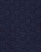 Baby 2-Piece Sweater Knit Henley & Short Set, image 3 of 4 slides