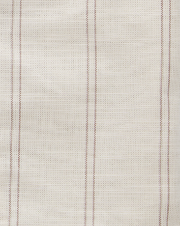 Baby Boy 3-Piece Striped Little Short & Hat Set - Khaki, 