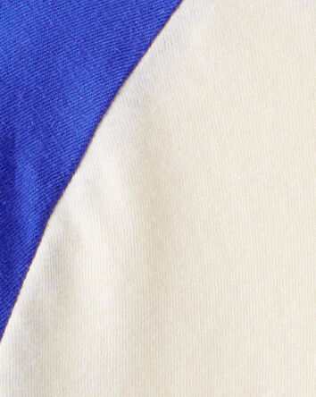 Boys Long-Sleeve Raglan Tee - Blue, 