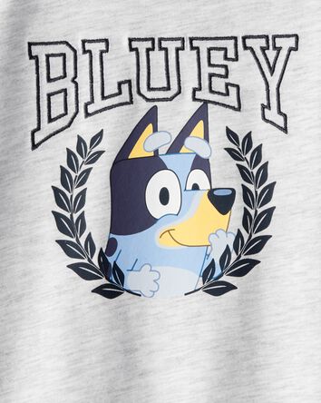 Baby Bluey Short-Sleeve Graphic Tee - Grey, 