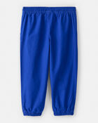 Toddler Boy Lined Joggers - Blue, image 2 of 4 slides