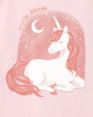 Girls 2-Pack Unicorn Nightgowns - Pink, 