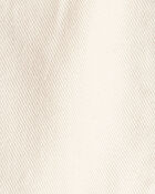 Baby Girl 2-Piece Love to Play Graphic Tee & Cargo Joggers Set - Ivory/Pink, image 8 of 8 slides