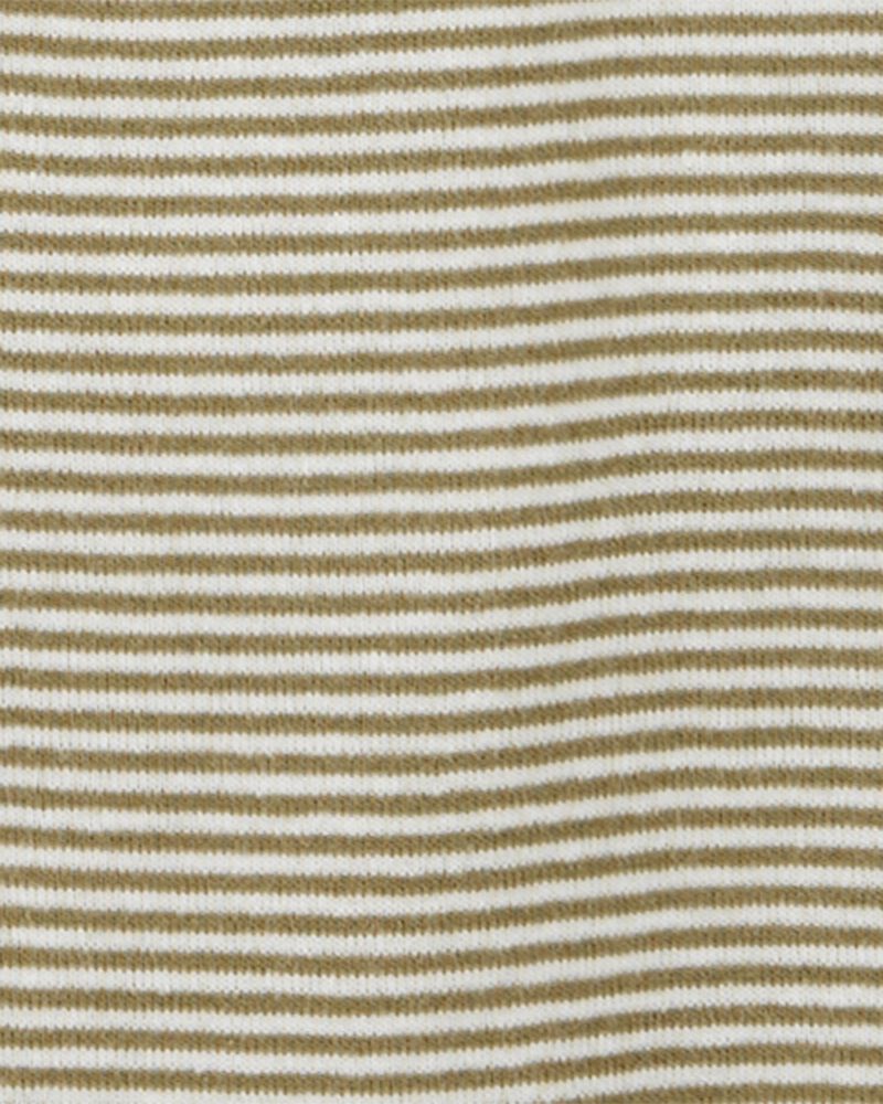 Baby Boy 5-Pack Striped Alligator Short-Sleeve Bodysuits, image 4 of 8 slides