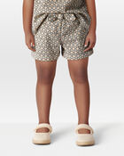 Toddler Floral Play Short, image 3 of 6 slides